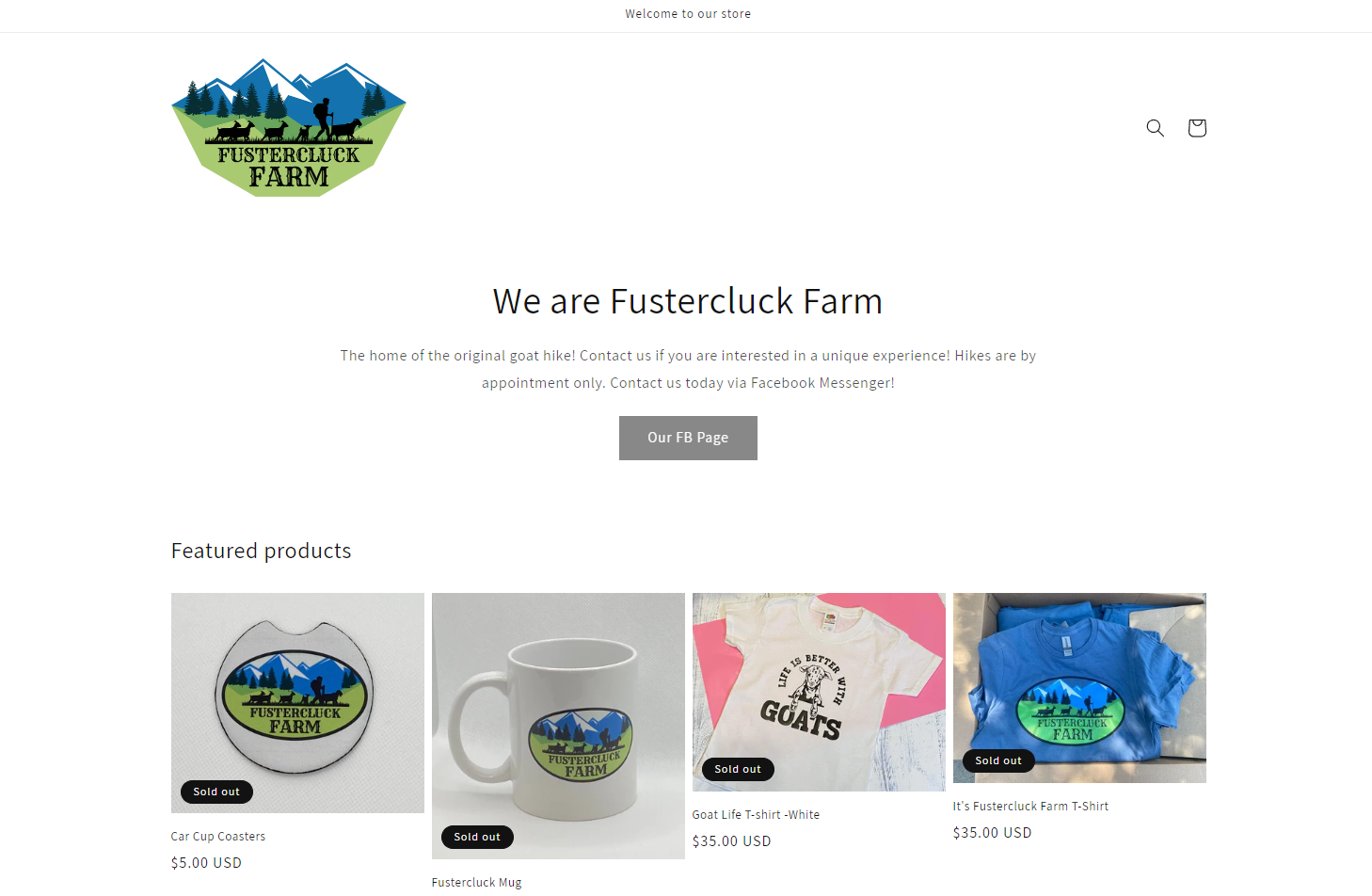 Fustercluck Farm Online Store